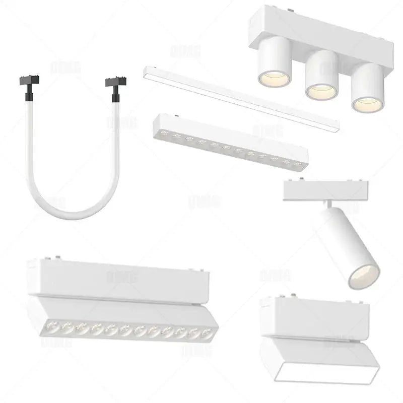 Smart LED Magnetic Track Lighting System