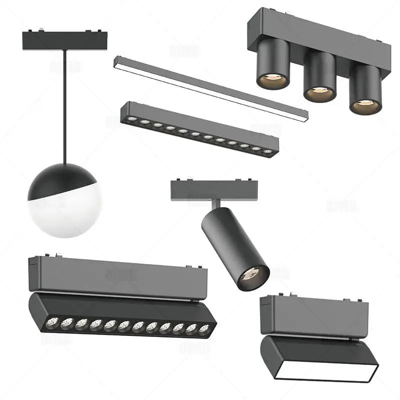 Smart LED Magnetic Track Lighting System