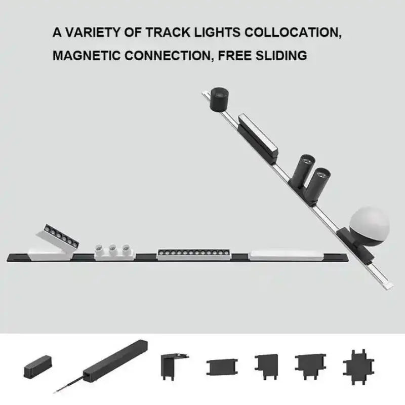 Smart LED Magnetic Track Lighting System