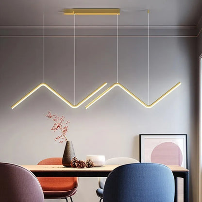 ZigZag Suspended LED Light